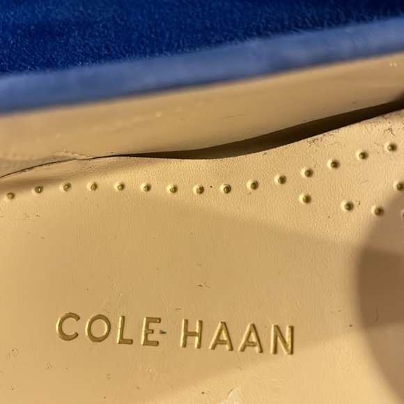 Cole Haan Women's Evelyn Driver Driving Style Loafer, Bright Cobalt Leather, 11B - Picture 8 of 10